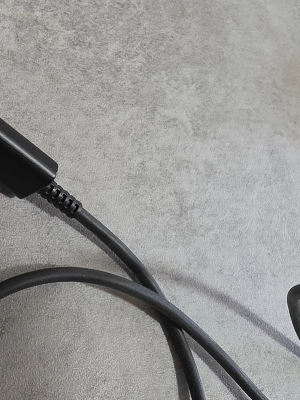 Samsung Galaxy Watch Magnetic USB-C Charging Cable w/ Round Magnetic Pad - Black